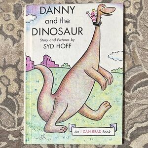 Vintage Danny and the Dinosaur Syd Hoff by Hardcover Book. Copyright 1958.